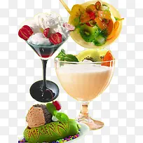 杯中的冰淇淋-空若网 杯中的冰淇淋-空若网