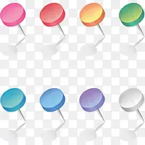 彩色图钉-空若网 彩色图钉-空若网