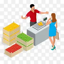 卡通版的水果销售-空若网 卡通版的水果销售-空若网