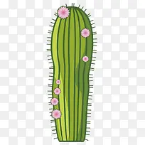 矢量手绘卡通仙人掌插图-空若网 矢量手绘卡通仙人掌插图-空若网