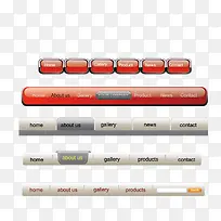 矢量页眉装饰-空若网 矢量页眉装饰-空若网