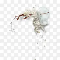 海星泡泡装饰树枝-空若网 海星泡泡装饰树枝-空若网
