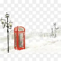 雪景卡通动画背景-空若网 雪景卡通动画背景-空若网