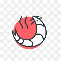 可爱虾素材-空若网 可爱虾素材-空若网