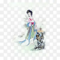 古代美女插画-空若网 古代美女插画-空若网