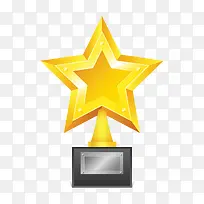 矢量星星奖杯素材-空若网 矢量星星奖杯素材-空若网