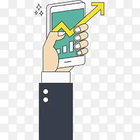 手机里的曲线上升图-空若网 手机里的曲线上升图-空若网