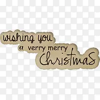 圣诞节文字标签-空若网 圣诞节文字标签-空若网