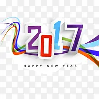 新年线条背景色矢量-空若网 新年线条背景色矢量-空若网