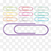 彩色曲别针-空若网 彩色曲别针-空若网