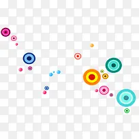 活泼绚丽彩色圆点背景免抠图-空若网 活泼绚丽彩色圆点背景免抠图-空若网