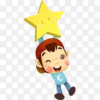 可爱星星男孩-空若网 可爱星星男孩-空若网
