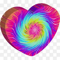 抽象心形图案-空若网 抽象心形图案-空若网