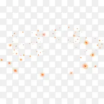 橙色简约圆圈线团漂浮素材-空若网 橙色简约圆圈线团漂浮素材-空若网