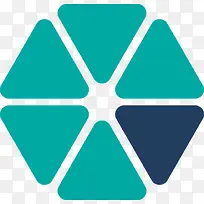 六个三角形-空若网 六个三角形-空若网