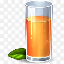 橙色卡通饮料-空若网 橙色卡通饮料-空若网