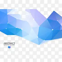 矢量抽象背景蓝色几何三角形设计-空若网 矢量抽象背景蓝色几何三角形设计-空若网