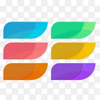 可爱简约不规则图形矢量图-空若网 可爱简约不规则图形矢量图-空若网