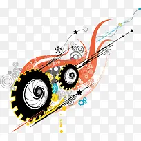 缤纷多彩潮流时尚设计元素-空若网 缤纷多彩潮流时尚设计元素-空若网