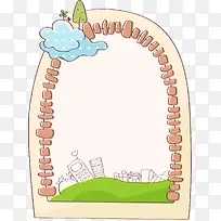 椭圆砖头边框-空若网 椭圆砖头边框-空若网