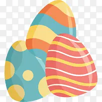 多彩复活节卡通彩蛋-空若网 多彩复活节卡通彩蛋-空若网