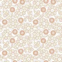 矢量无缝小清新花纹背景素材-空若网 矢量无缝小清新花纹背景素材-空若网