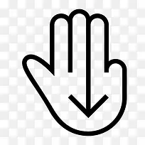 下来手指手刷卡三hawcons手势笔划-空若网 下来手指手刷卡三hawcons手势笔划-空若网