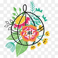 矢量卡通花瓣设计素材-空若网 矢量卡通花瓣设计素材-空若网