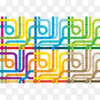 彩色创意水管-空若网 彩色创意水管-空若网