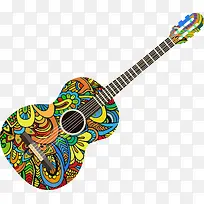 创意多彩吉他-空若网 创意多彩吉他-空若网