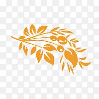 黄色叶子免抠下载-空若网 黄色叶子免抠下载-空若网