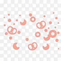 粉色食物背景装饰-空若网 粉色食物背景装饰-空若网