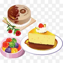 蛋糕糕点糖果PNG矢量素材-空若网 蛋糕糕点糖果PNG矢量素材-空若网
