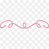 粉色对称曲线-空若网 粉色对称曲线-空若网