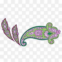 彩色花纹形状-空若网 彩色花纹形状-空若网