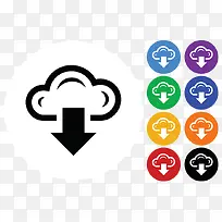 数据下载图标-空若网 数据下载图标-空若网