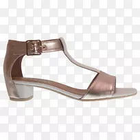 鞋类鞋凉鞋棕色米色玫瑰金-空若网 鞋类鞋凉鞋棕色米色玫瑰金-空若网