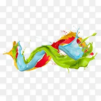 彩色油墨图案-空若网 彩色油墨图案-空若网