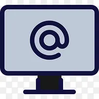 电视屏幕图标-空若网 电视屏幕图标-空若网