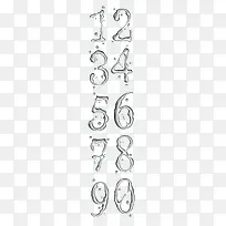 水纹数字-空若网 水纹数字-空若网