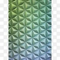 绿色立体三角形壁纸-空若网 绿色立体三角形壁纸-空若网