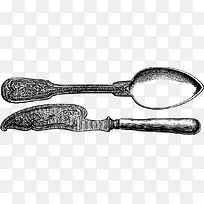 精细素描插图欧式复古精美餐具-空若网 精细素描插图欧式复古精美餐具-空若网