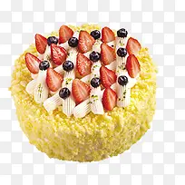 实物精美奶油草莓蛋糕-空若网 实物精美奶油草莓蛋糕-空若网