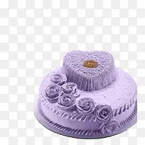 紫色唯美生日蛋糕-空若网 紫色唯美生日蛋糕-空若网