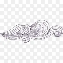 线条浪花-空若网 线条浪花-空若网