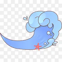 卡通海浪-空若网 卡通海浪-空若网