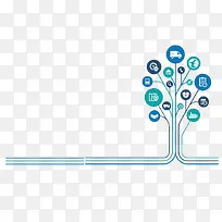 一棵树创意信息图表-空若网 一棵树创意信息图表-空若网