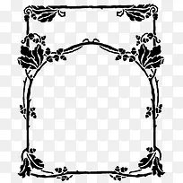 华丽花纹边框-空若网 华丽花纹边框-空若网