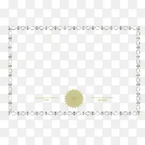 合格证模板边框-空若网 合格证模板边框-空若网