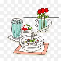 西式食物美味餐点-空若网 西式食物美味餐点-空若网